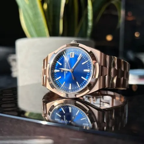 Vacheron Constantin Overseas 4500V/110R-B705 41mm Rose gold Blue