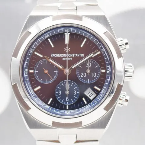 Vacheron Constantin Overseas Chronograph 5500V/110A-B148 42.5mm Stainless steel Blue