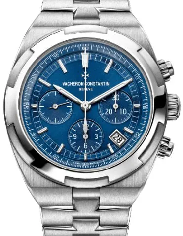 Vacheron Constantin Overseas Chronograph 5500V/110A-B148 42.5mm Stainless steel Blue