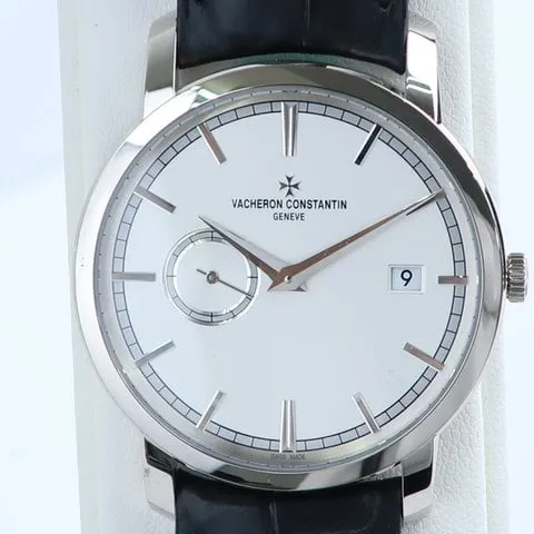 Vacheron Constantin Traditionnelle 87172/000G-9301 38mm White gold Silver