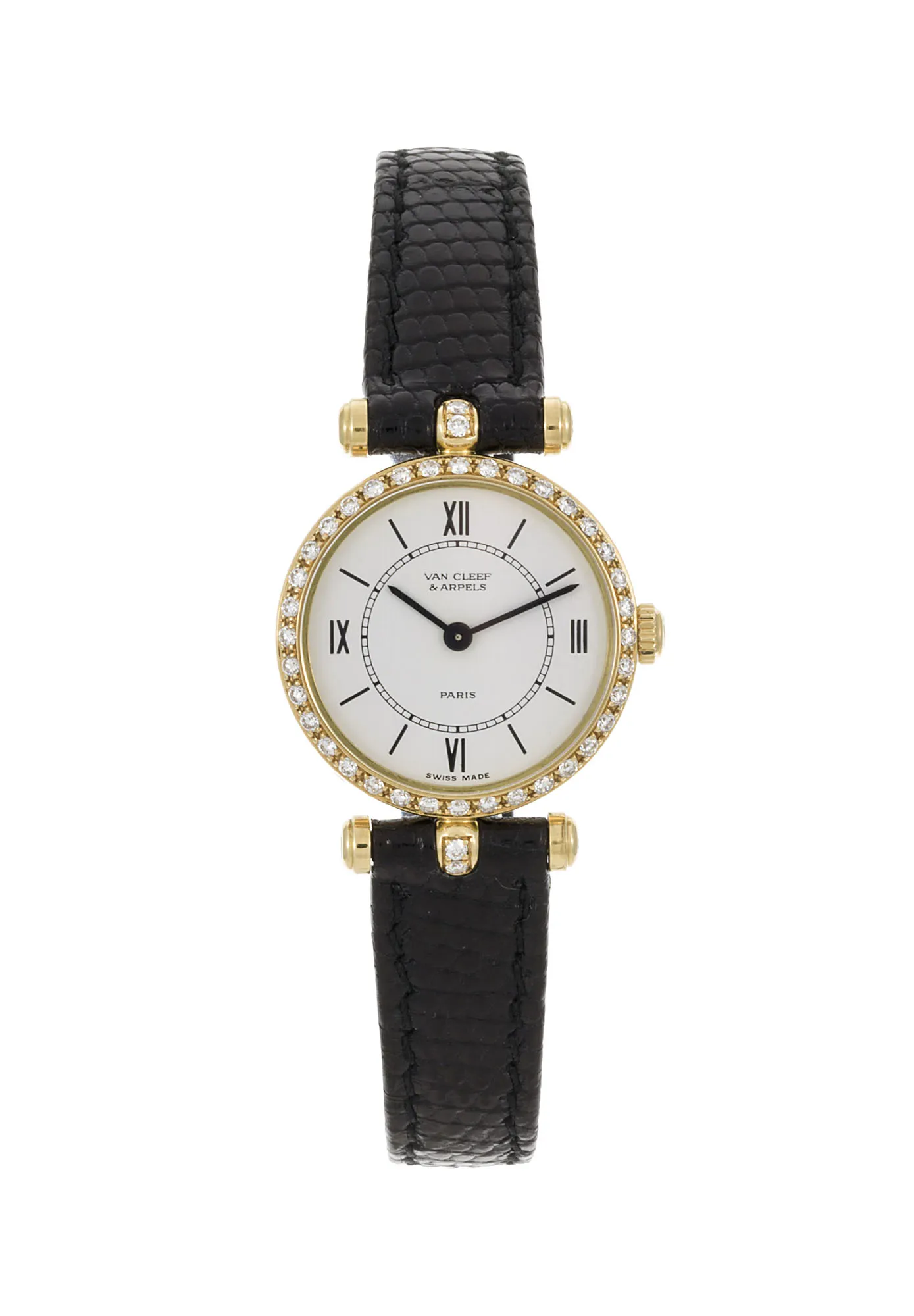 Van Cleef & Arpels 18901 B1 20mm Yellow gold White