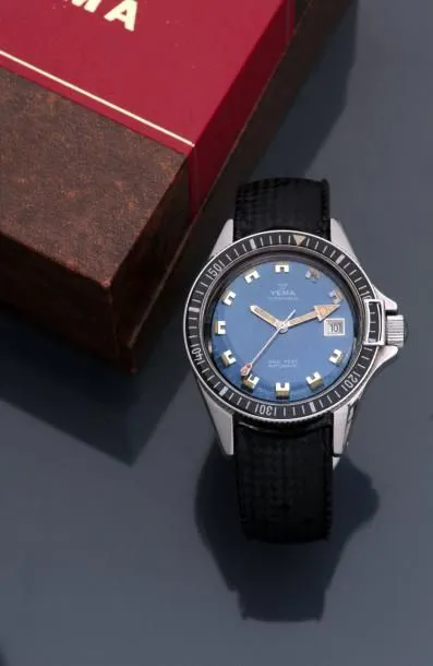 Yema Superman 40mm Stainless steel Blue