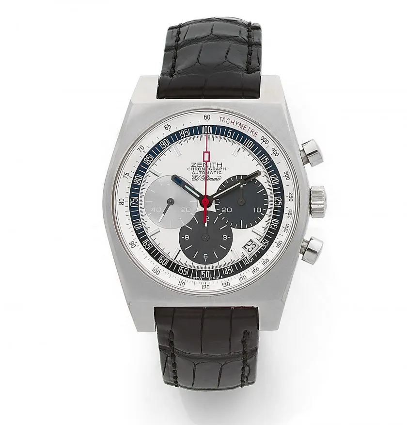 Zenith El Primero 03.1969.469 40mm Stainless steel Silver