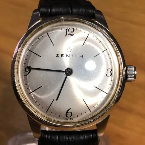 Zenith VINTAGE 729960 34.5mm Stainless steel White