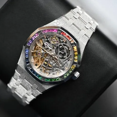 Audemars Piguet Royal Oak 15468BC.YG.1259BC.01 37mm White gold Skeleton