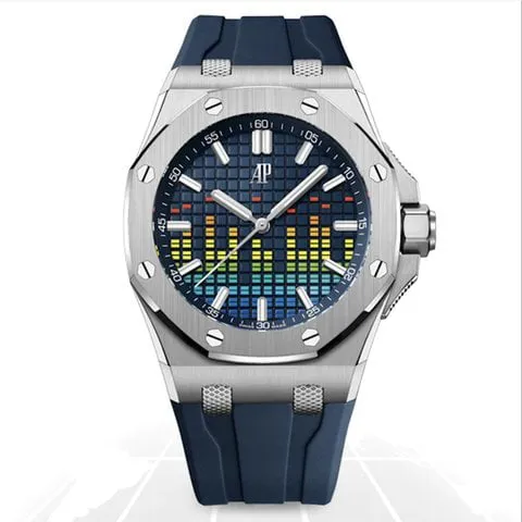 Audemars Piguet Royal Oak Offshore 15600TI.OO.A343CA.01 43mm Titanium Blue