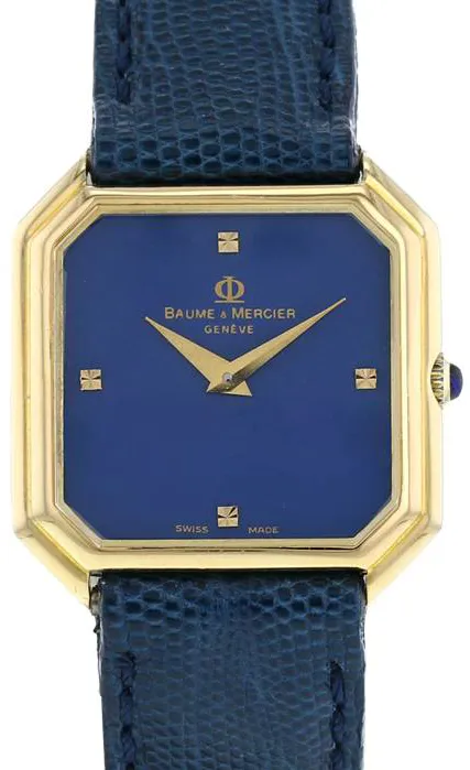 Baume & Mercier 38260 26mm Yellow gold Blue