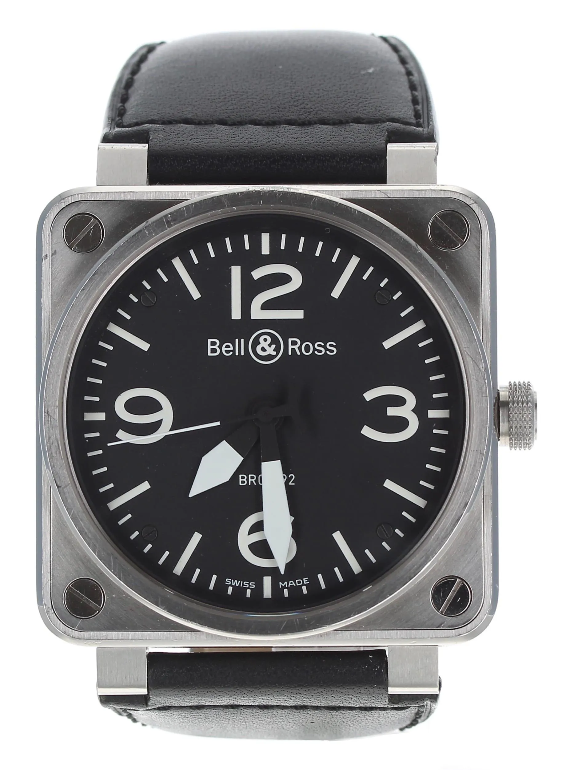 Bell & Ross BR 01-92 BR01-92-S-02342 46mm Stainless steel Black