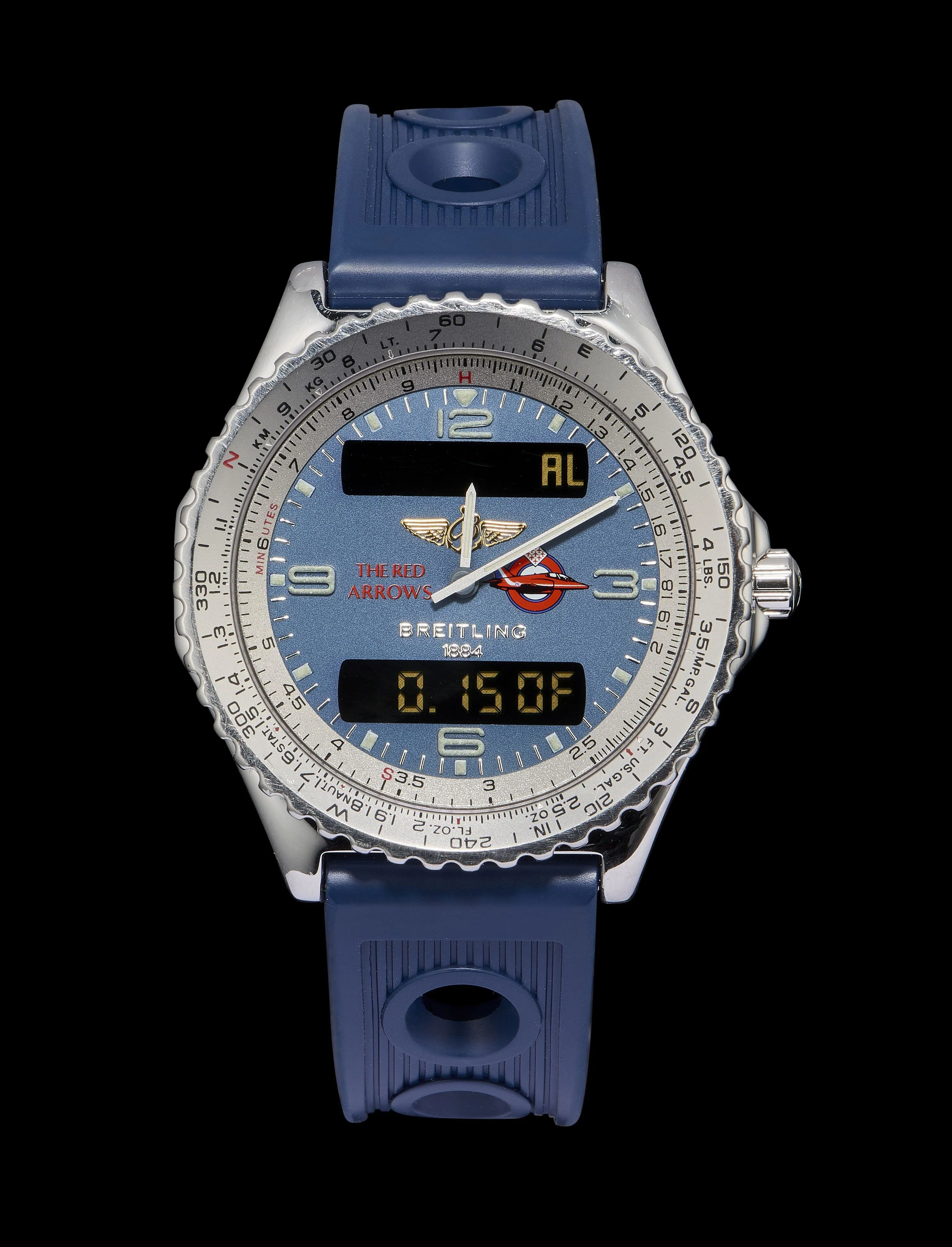 Breitling A56012 40mm Stainless steel Blue