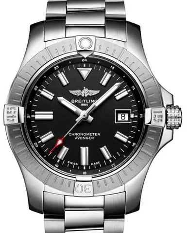 Breitling Avenger A17318101B1A1 43mm Stainless steel Black