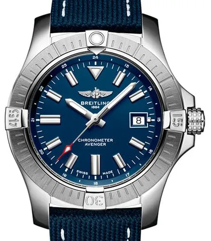 Breitling Avenger A17318101C1X1 43mm Stainless steel Blue