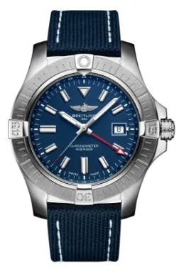 Breitling Avenger A32395101C1X1 45mm Stainless steel Blue