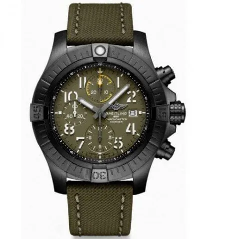 Breitling Avenger V13317101L1X1 45mm Titanium Green