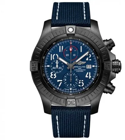 Breitling Avenger V13375101C1X1 48mm Titanium Blue