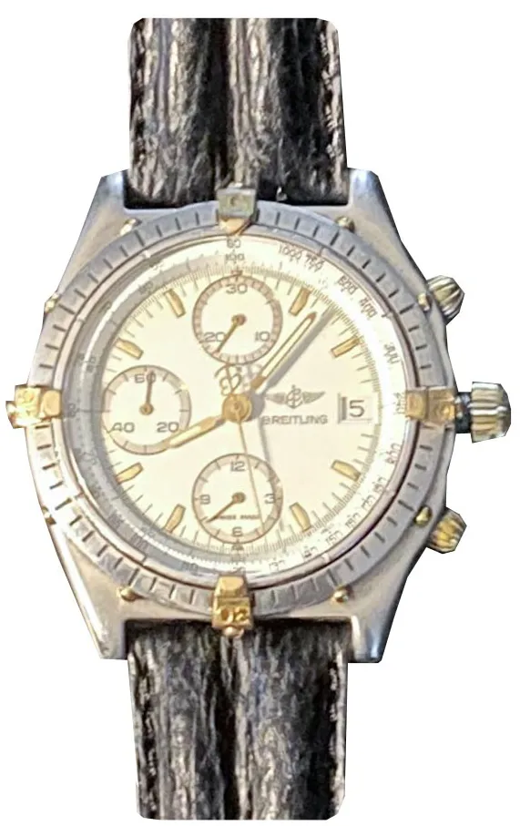 Breitling Chronomat 81950 38mm Steel Cream