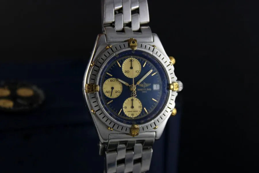 Breitling Chronomat B13047 40mm Stainless steel Blue