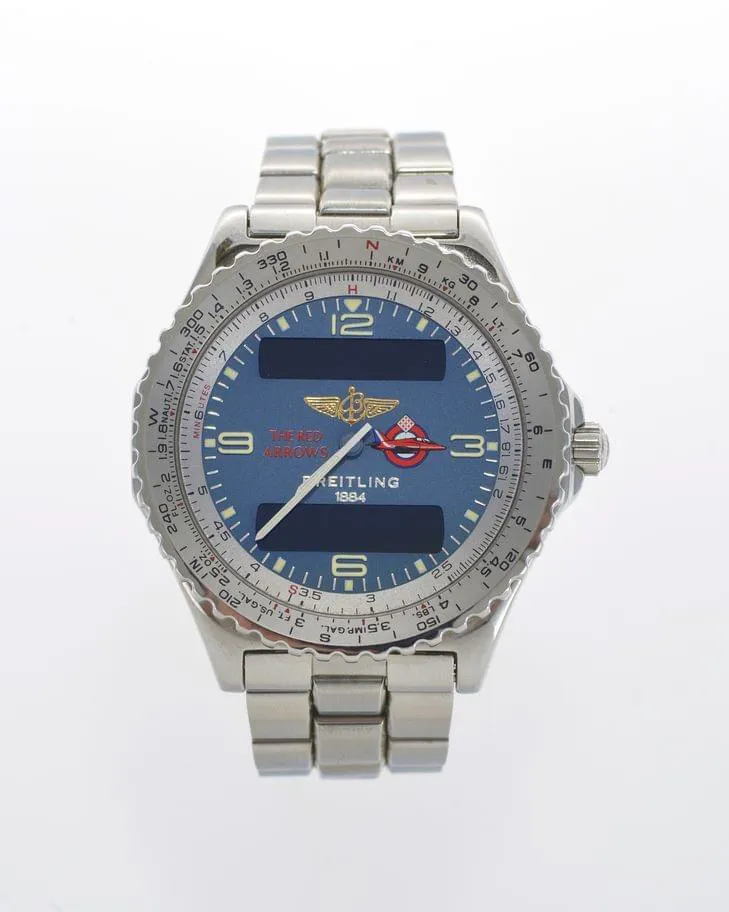 Breitling Windrider A56012 40mm Stainless steel Blue