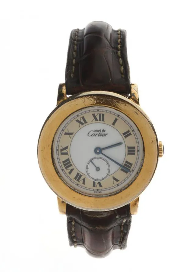 Cartier 1810 33mm Stainless steel Cream