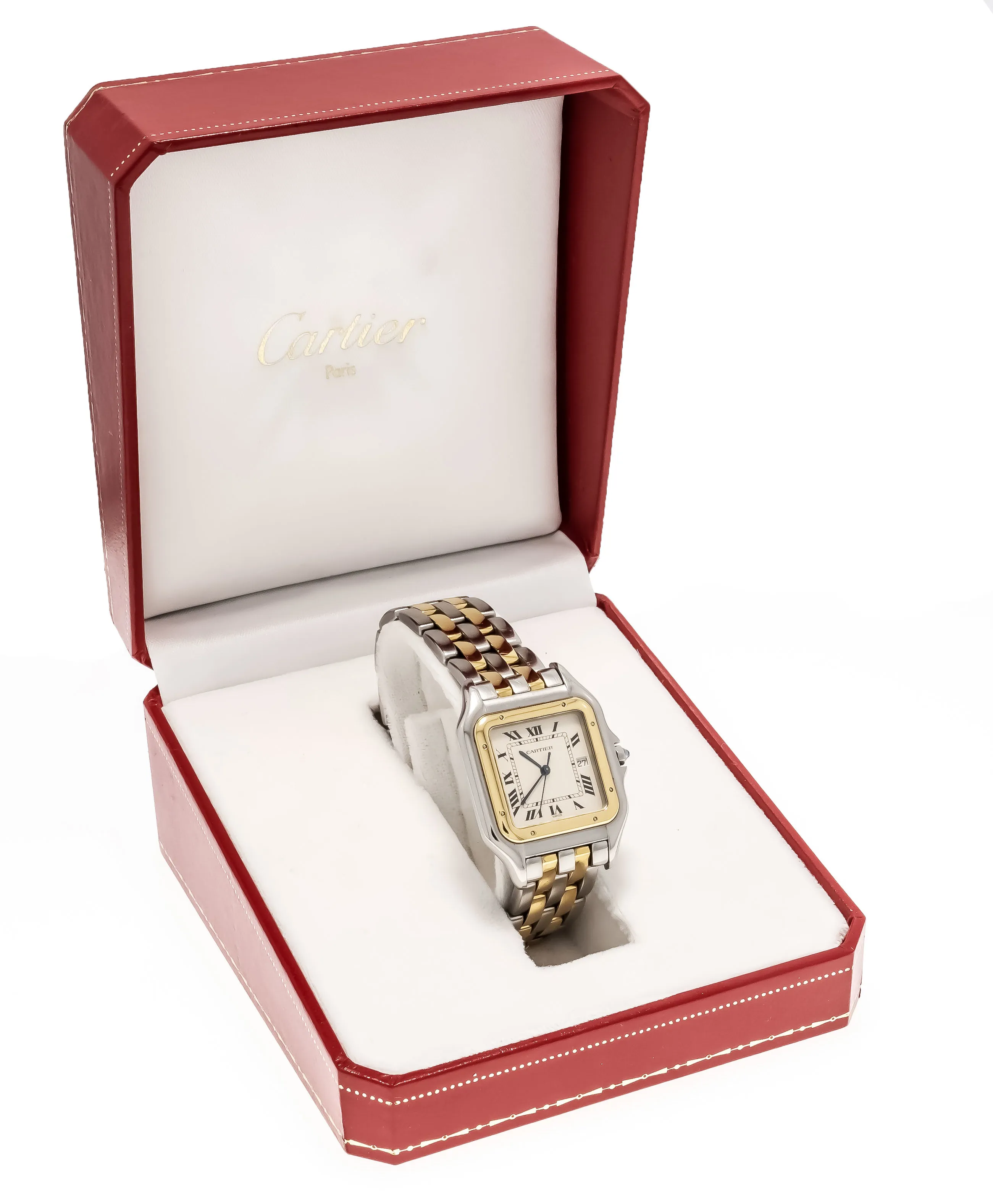 Cartier Panthère 187957 30mm Yellow gold and Stainless steel Silver 2