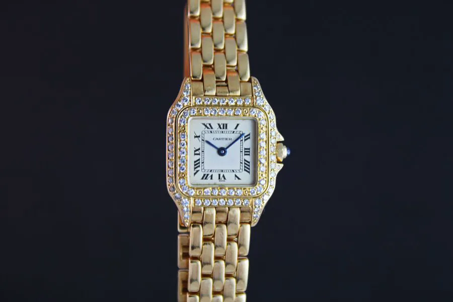Cartier Panthère 8057 22mm Yellow gold White