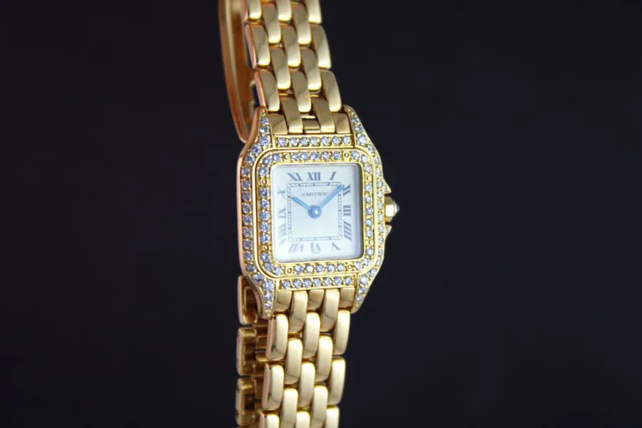 Cartier Panthère 8057 22mm Yellow gold White 1