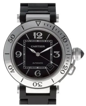 Cartier Pasha 2790 40mm Steel Black