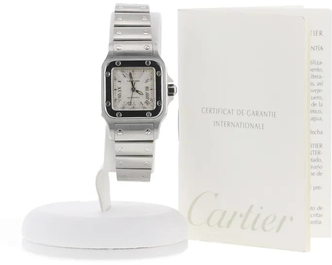 Cartier Santos 2423 23mm Stainless steel Silver 2