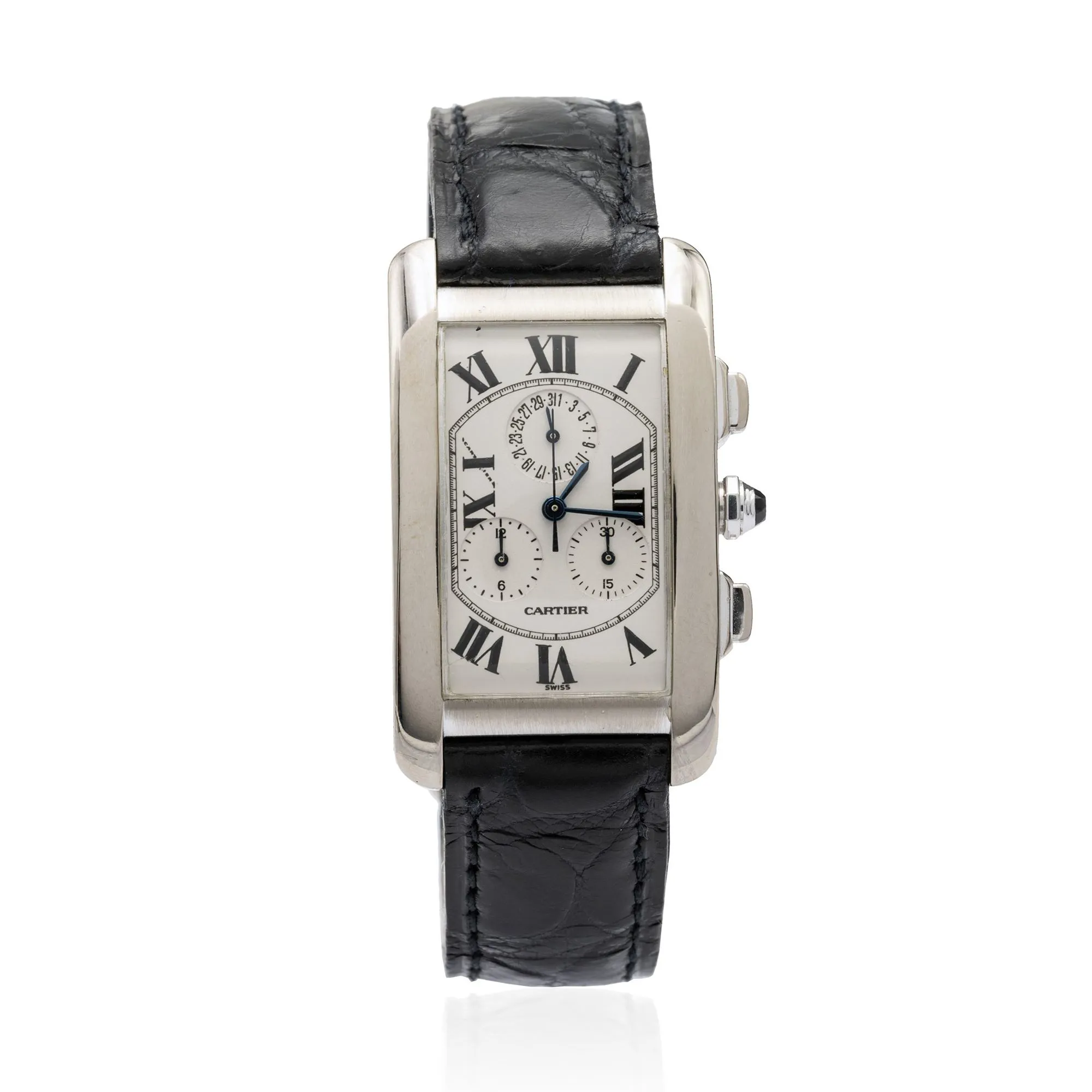 Cartier Tank 2312 45mm White gold White