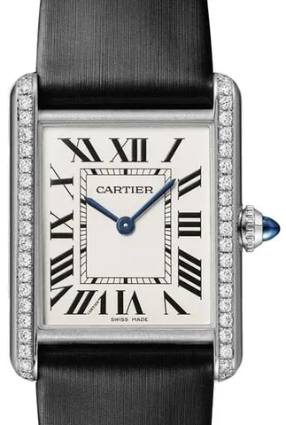 Cartier Tank Must W4TA0017 33.5mm Stainless steel Silver