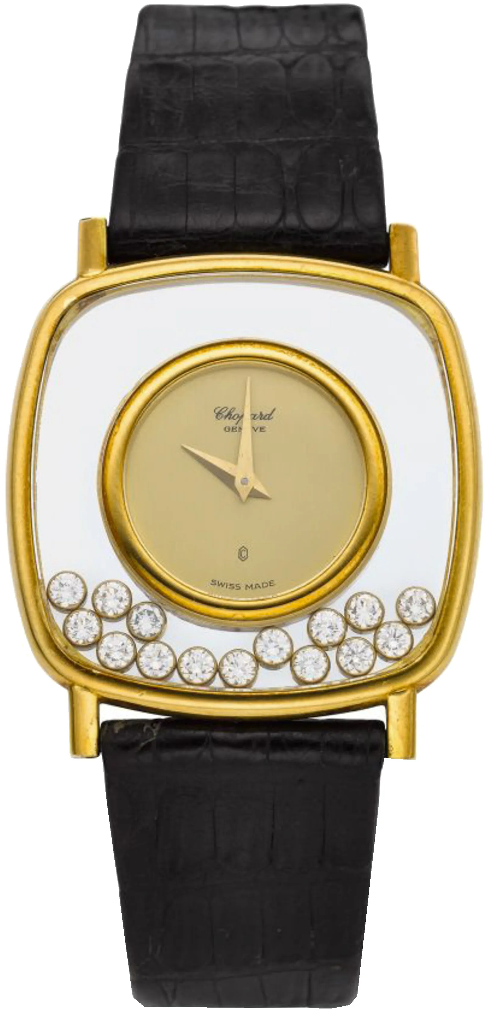 Chopard Happy Diamonds 2184 32mm Yellow gold Gold