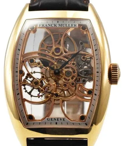 Franck Muller Cintree Curvex 8880 B S6 SQT 55mm Rose gold