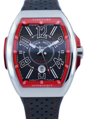 Franck Muller Vanguard V 45 SC DT RCG JA 44mm Stainless steel Black