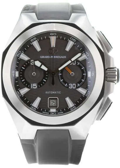 Girard-Perregaux Chrono Hawk 49970-11-231-HD67 44mm Stainless steel Black