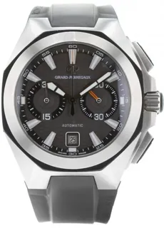 Girard-Perregaux Chrono Hawk 49970-11-231-HD67 Stainless steel Black