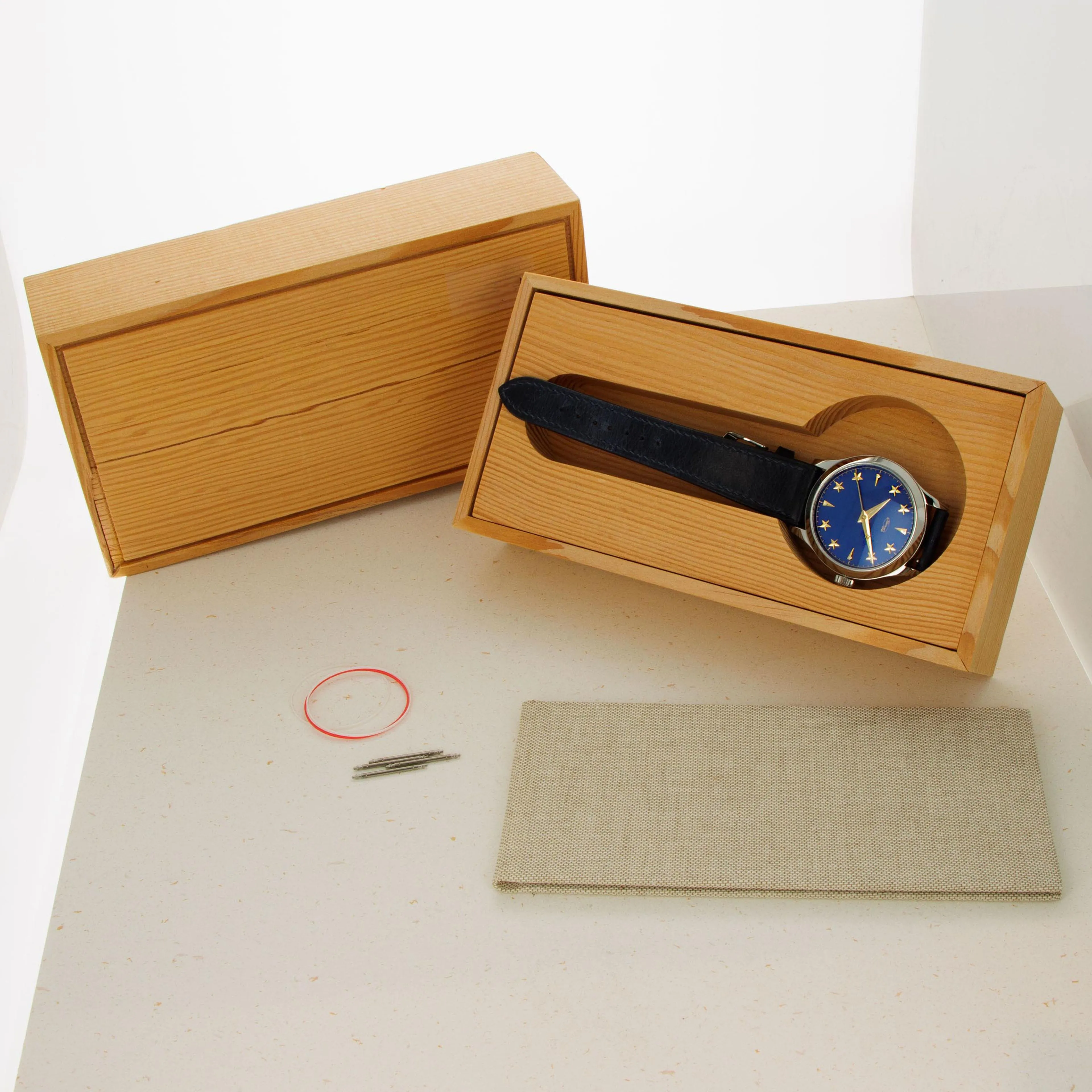 Habring² Erwin Star SJX Edition One 38.5mm Stainless steel Blue 12