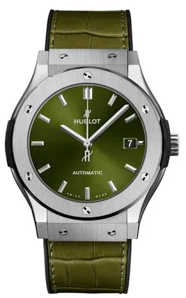 Hublot Classic Fusion 511.NX.8970.RX 45mm Titanium Green