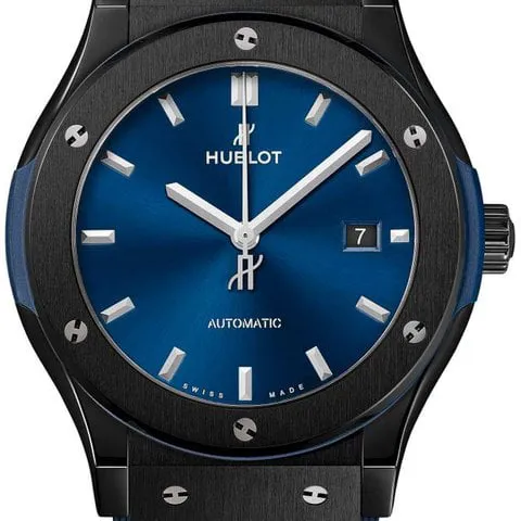 Hublot Classic Fusion 542.cm.7170.rx Ceramic Blue 42mm Ceramic Blue