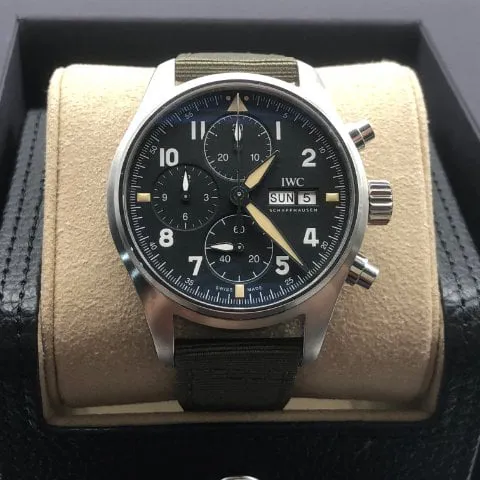 IWC Pilot IW387901 41mm Stainless steel Black