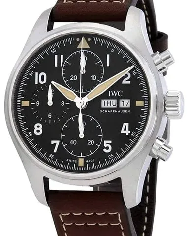 IWC Pilot IW387903 41mm Stainless steel Black