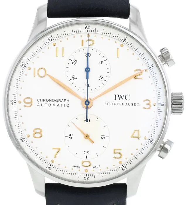 IWC Portugieser Chronograph 3714 41mm Stainless steel Silver