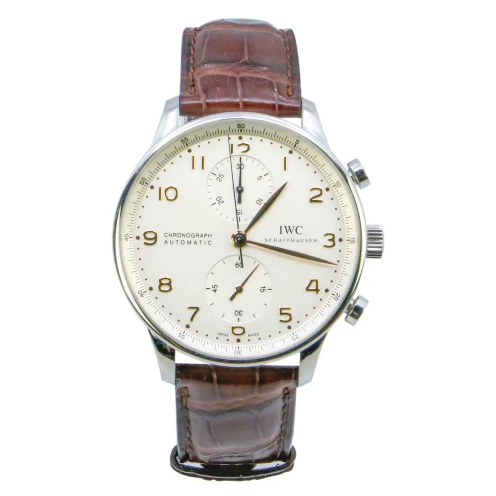 IWC Portugieser IW371401 41mm Stainless steel White