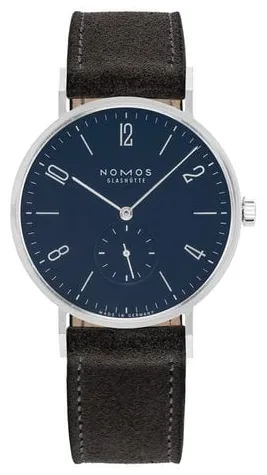 NOMOS Tangente 38 167 or 167-5894M 37.5mm Stainless steel Blue