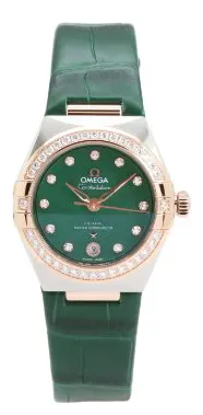 Omega Constellation 131.28.29.20.99.001 29mm Gold/steel Green