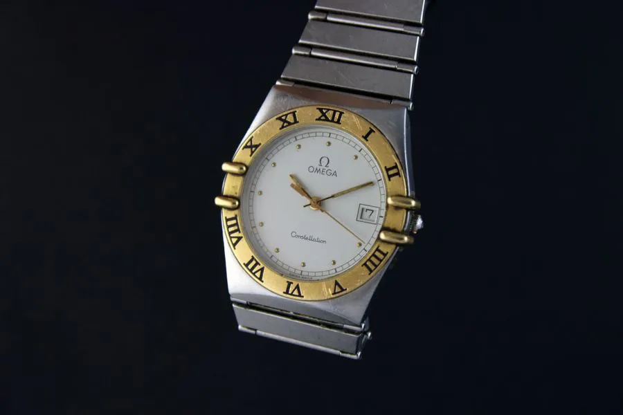 Omega Constellation 396.1070 / 396.1080 36mm Yellow gold and stainless steel Silver 1