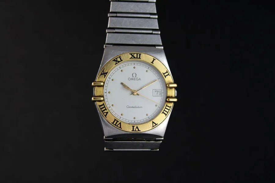 Omega Constellation 396.1070 / 396.1080 36mm Yellow gold and stainless steel Silver 2