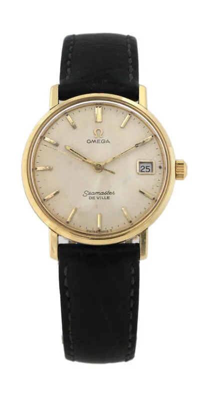 Omega Seamaster 136.020 34.5mm Gold-plated Silver