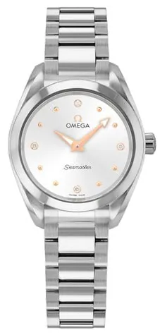 Omega Aqua Terra 220.10.28.60.54.001 28mm Stainless steel White