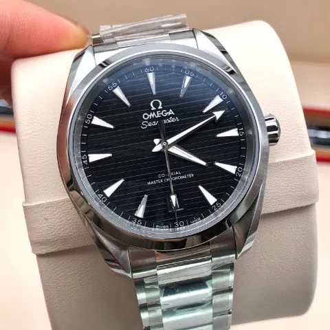 Omega Aqua Terra 220.10.38.20.01.001 38mm Stainless steel Black