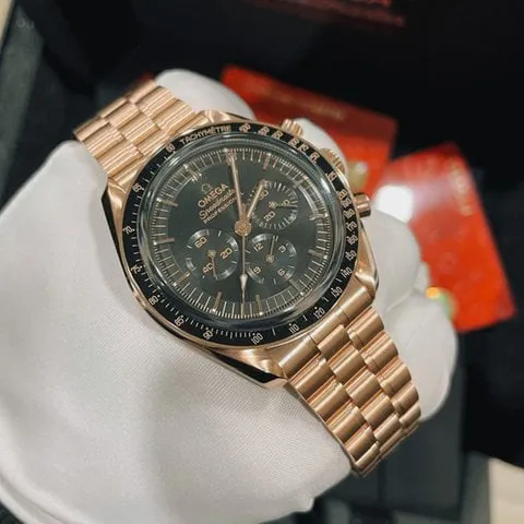 Omega Speedmaster Moonwatch 310.60.42.50.01.001 42mm Rose gold Black