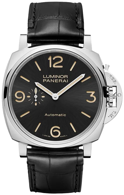 Panerai Luminor Due PAM 00674 45mm Stainless steel Black